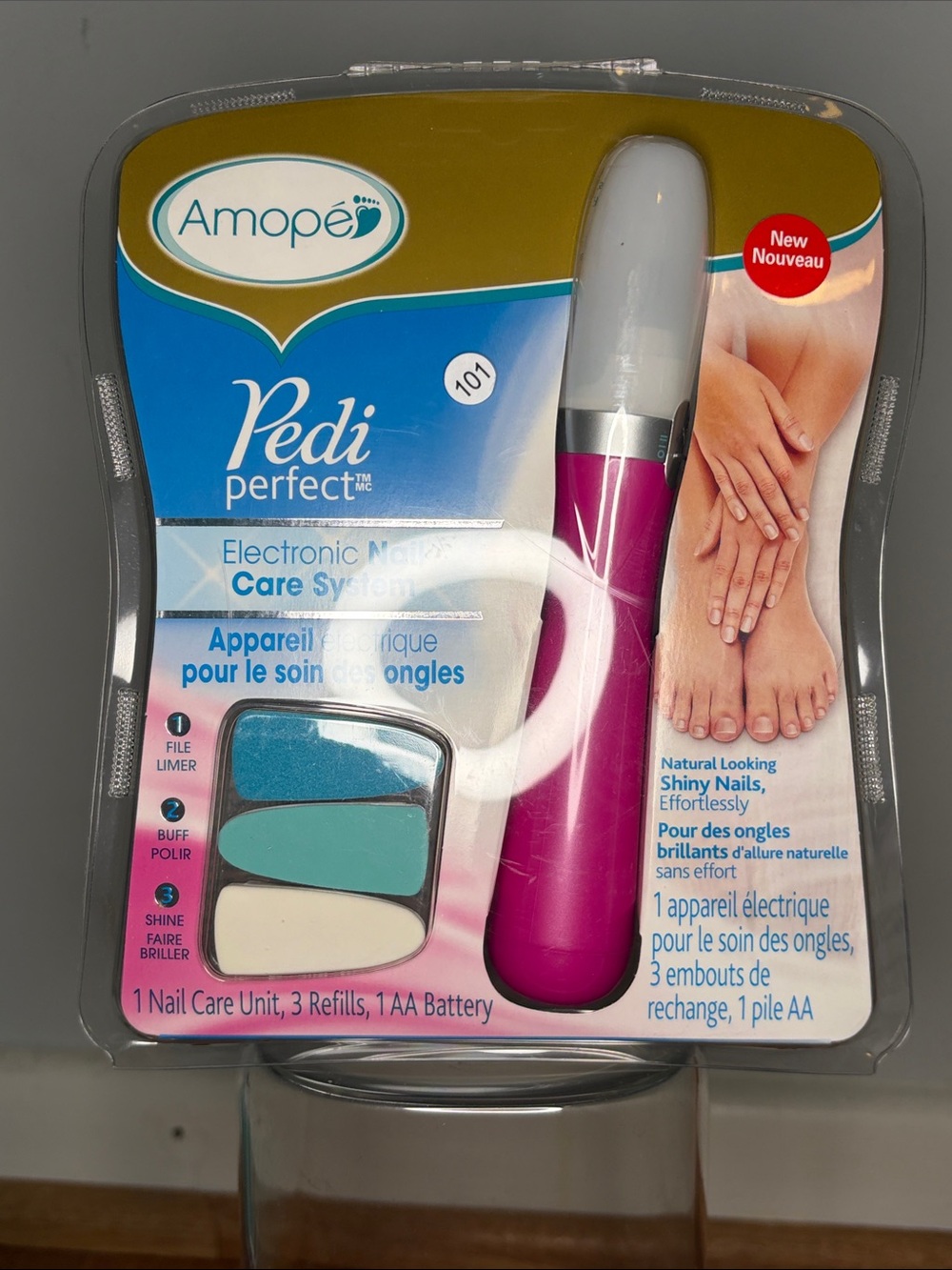Amope Pedi Perfect Electronic Nail Care System